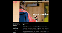 Desktop Screenshot of lacasaaccesible.com